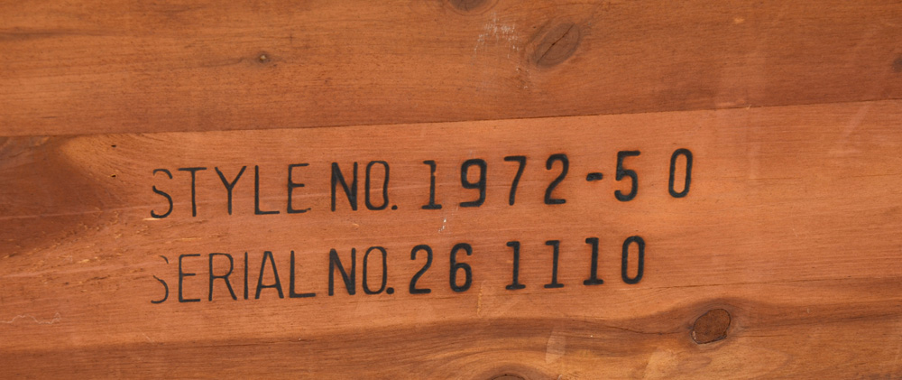 Mid Century Modern Lane "Sweetheart" Cedar Chest