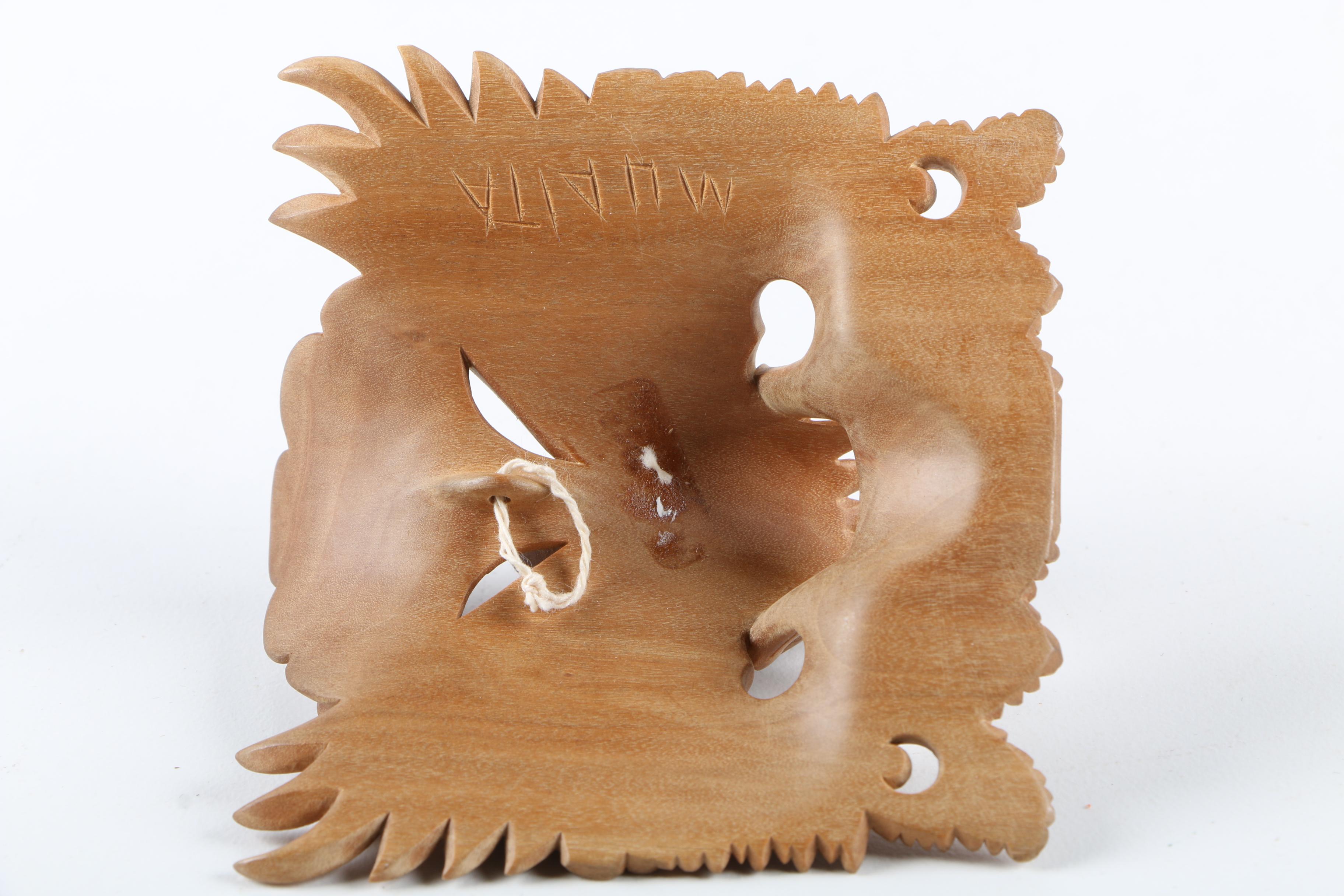 Mupita Balinese Style Wood Carving and Mask