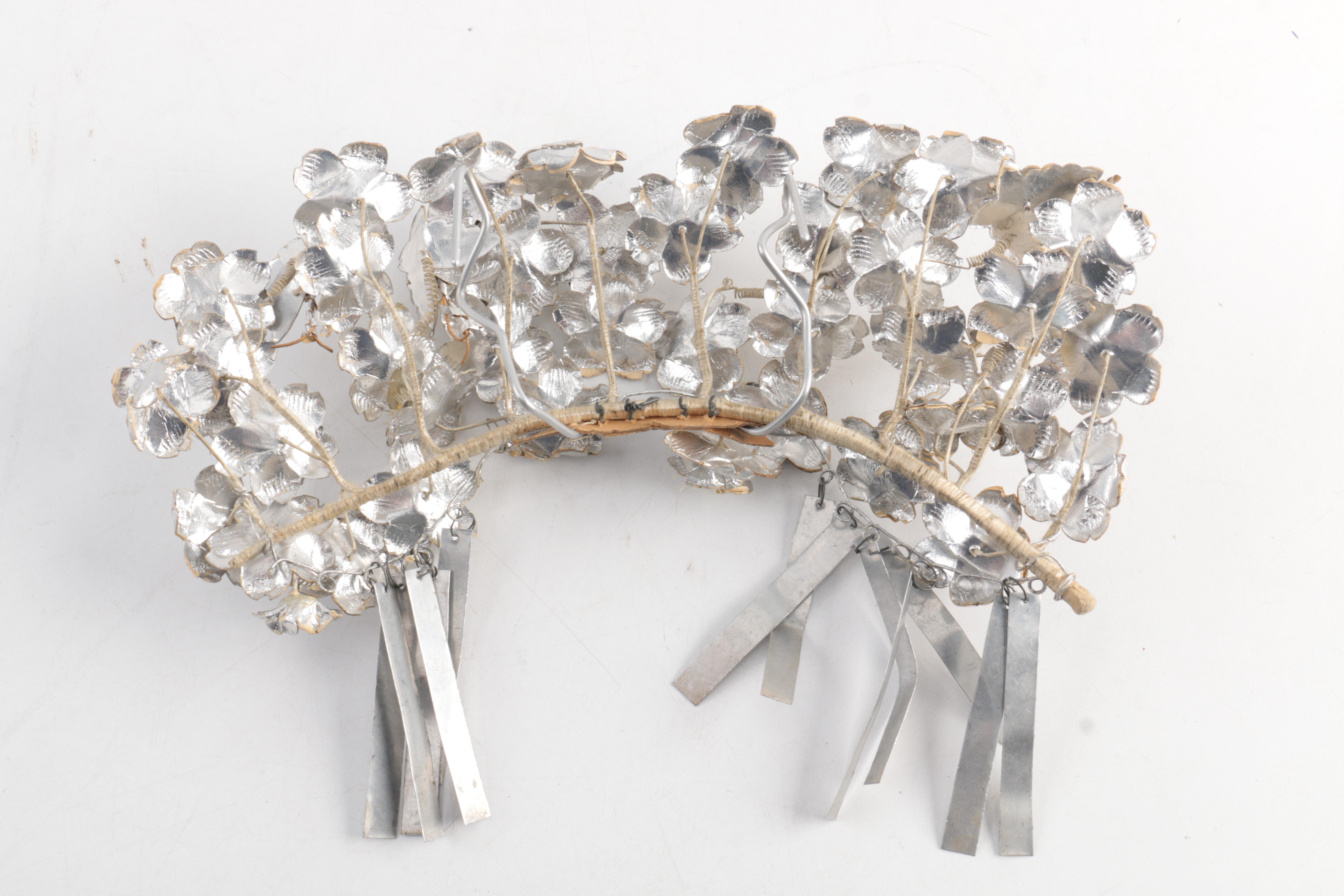 Metal Flower Crown Headpiece