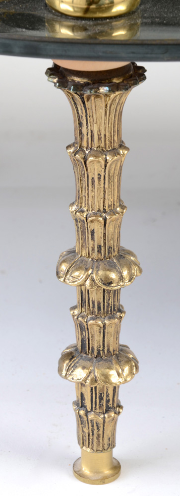 Hollywood Regency Mirrored Glass Coffee Table In The Style Of Goran