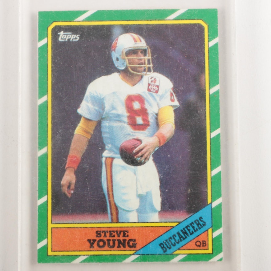 1986 Topps 374 Steve Young Football Card