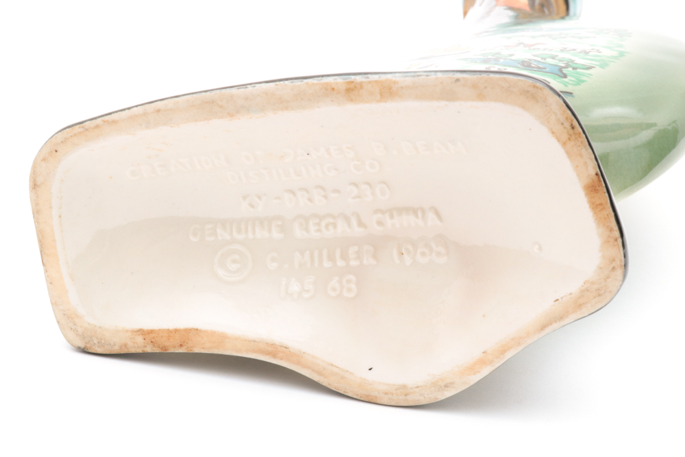 Vintage Jim Beam 1968 San Antonio Towers of the Americas Hemis Fair Decanter