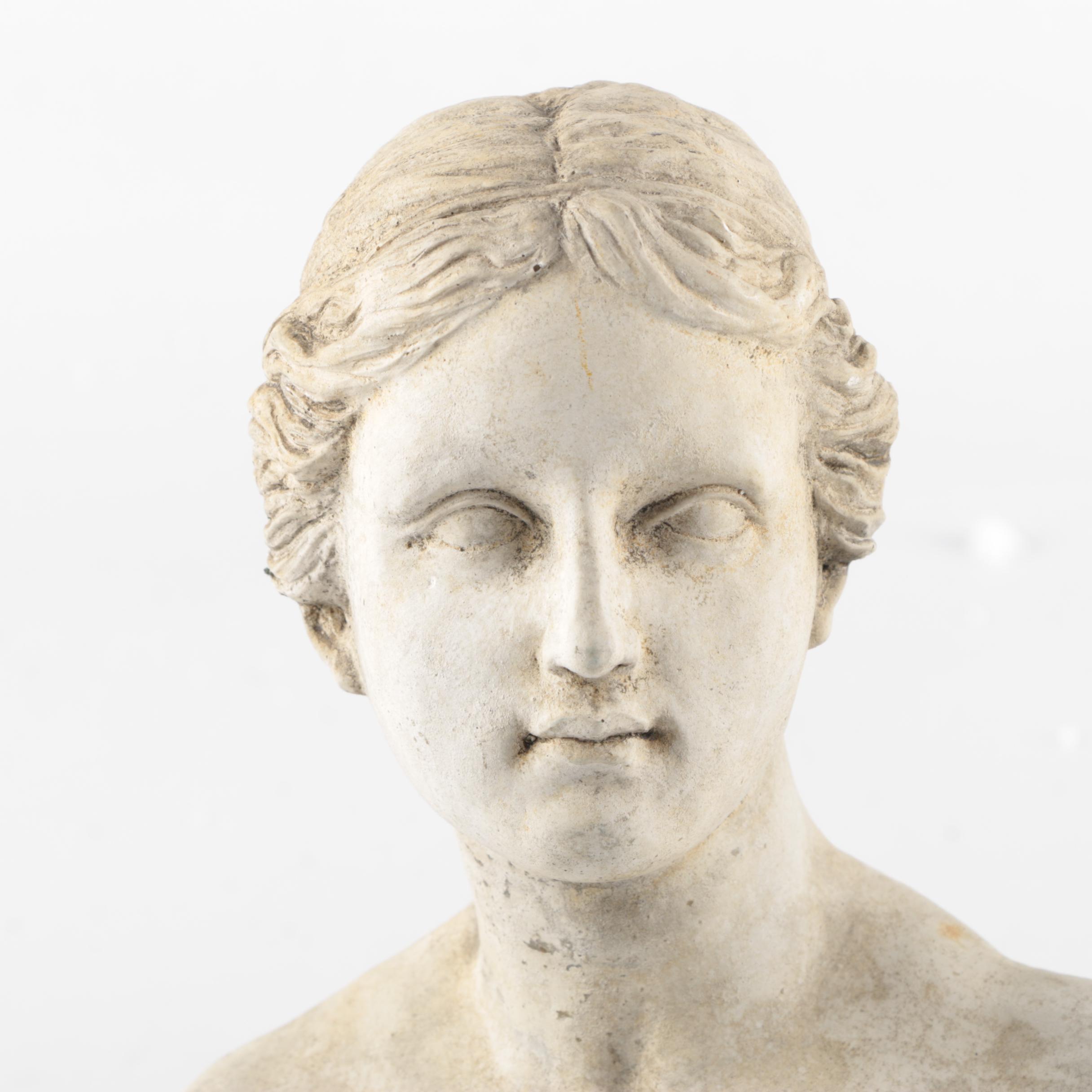 Plaster Busts of Classical Women