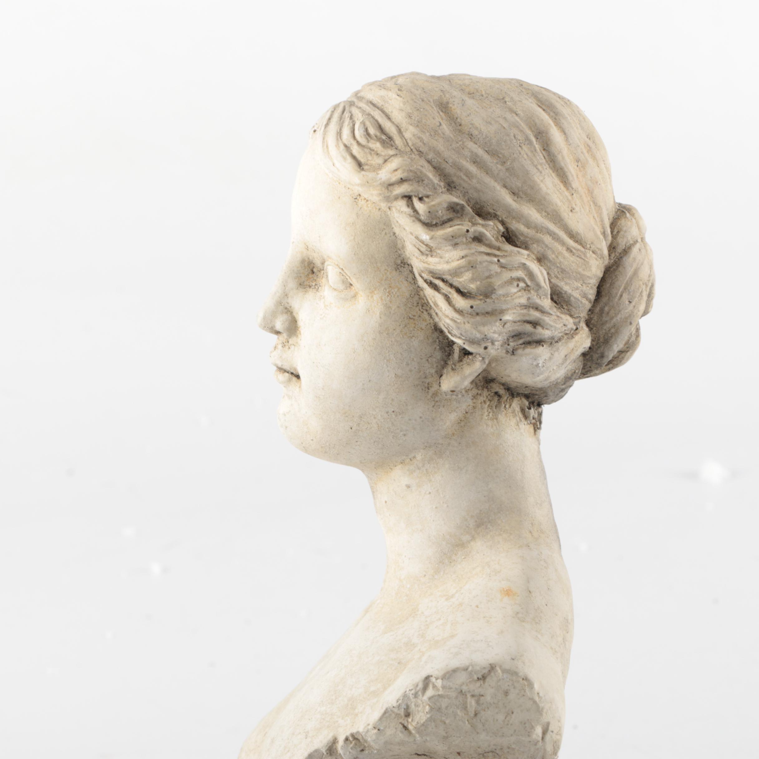 Plaster Busts of Classical Women