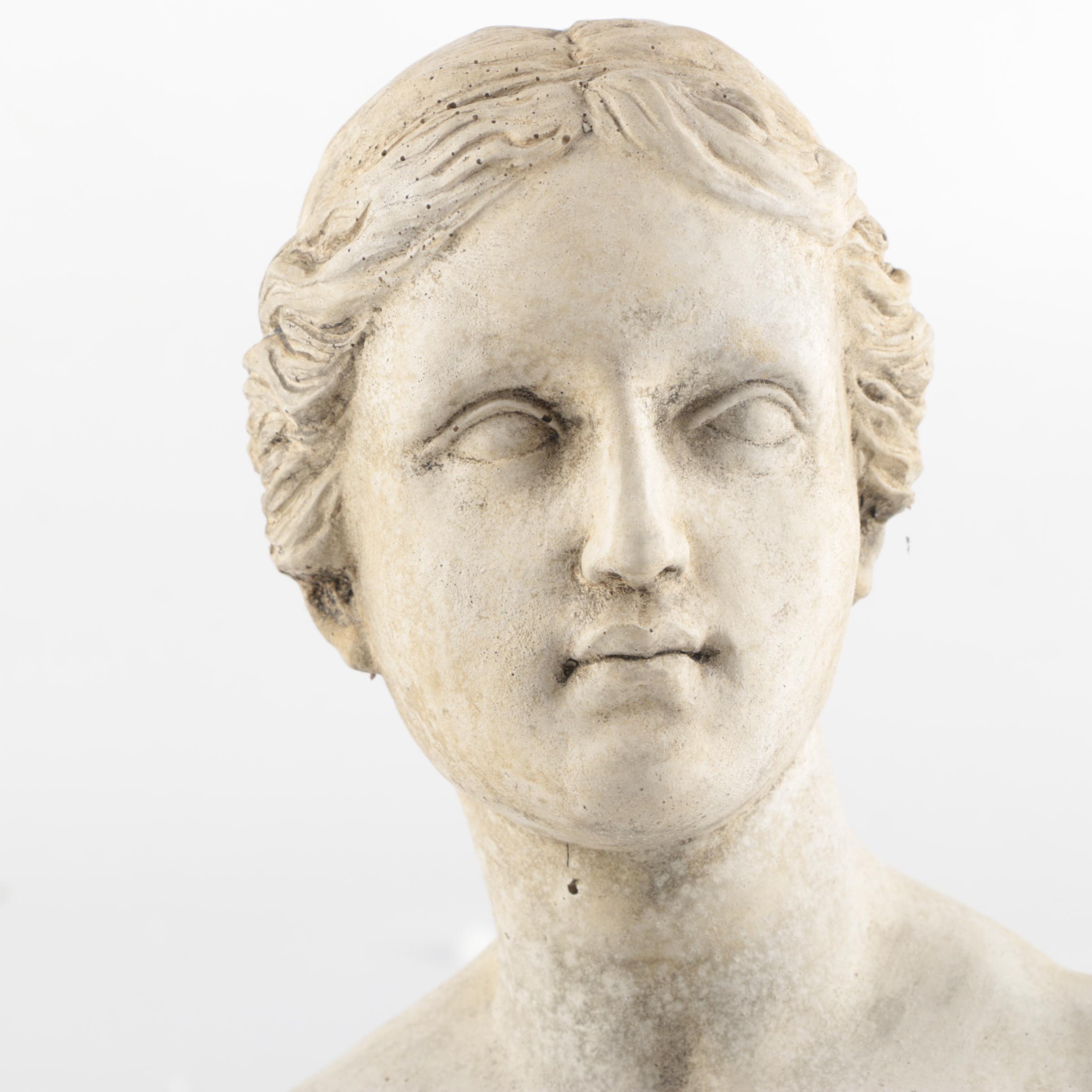 Plaster Busts of Classical Women