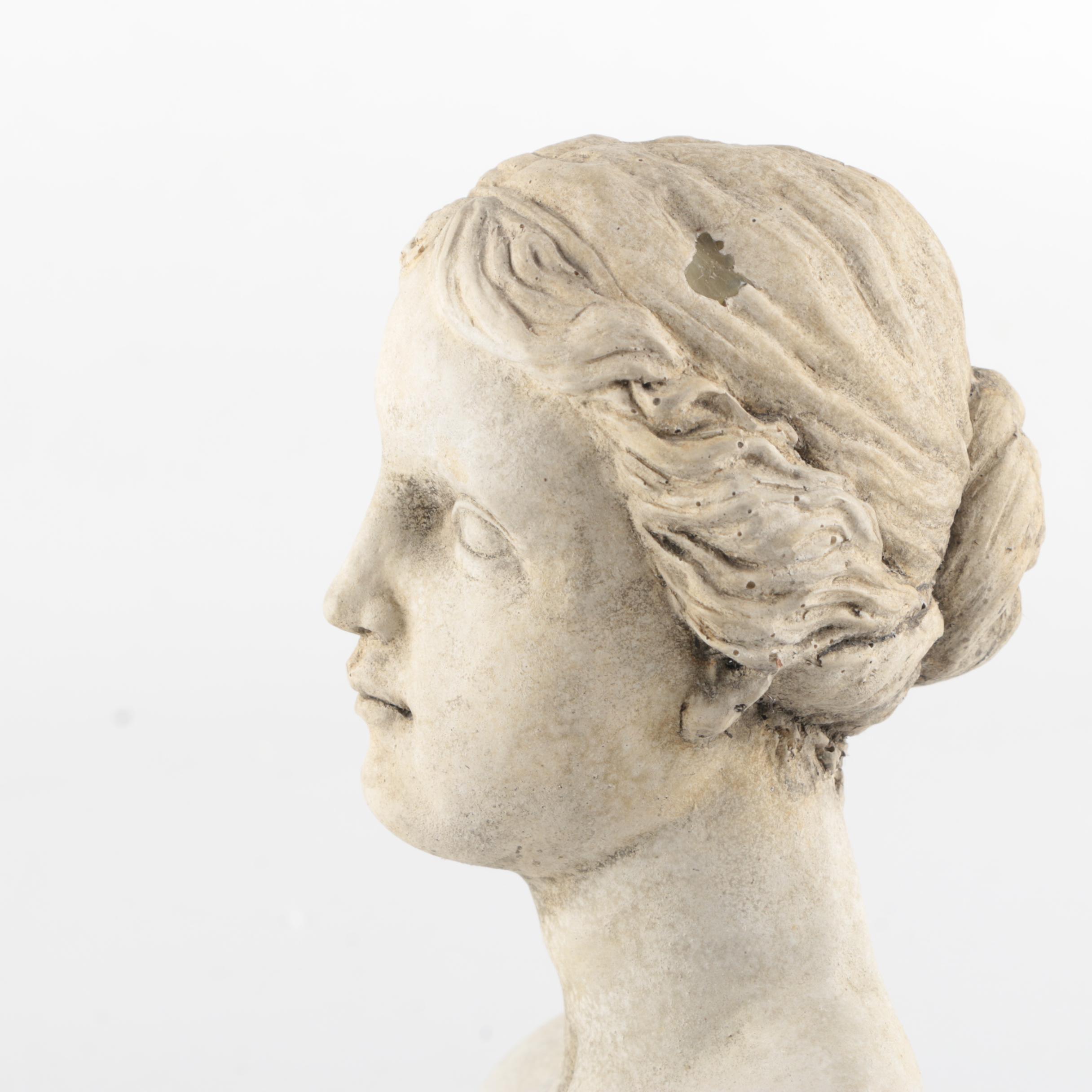 Plaster Busts of Classical Women