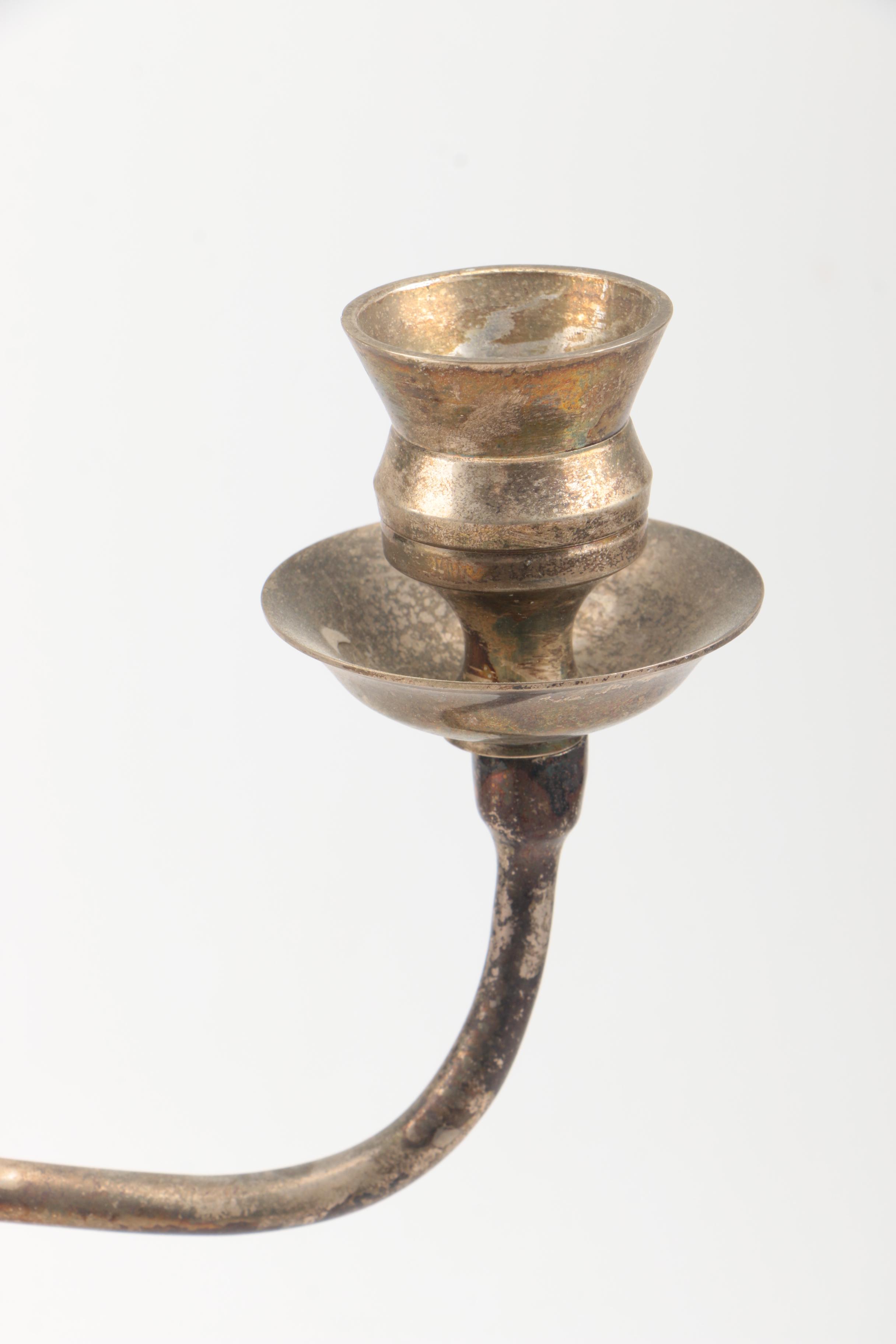 Adjustable Brass Candelabrum