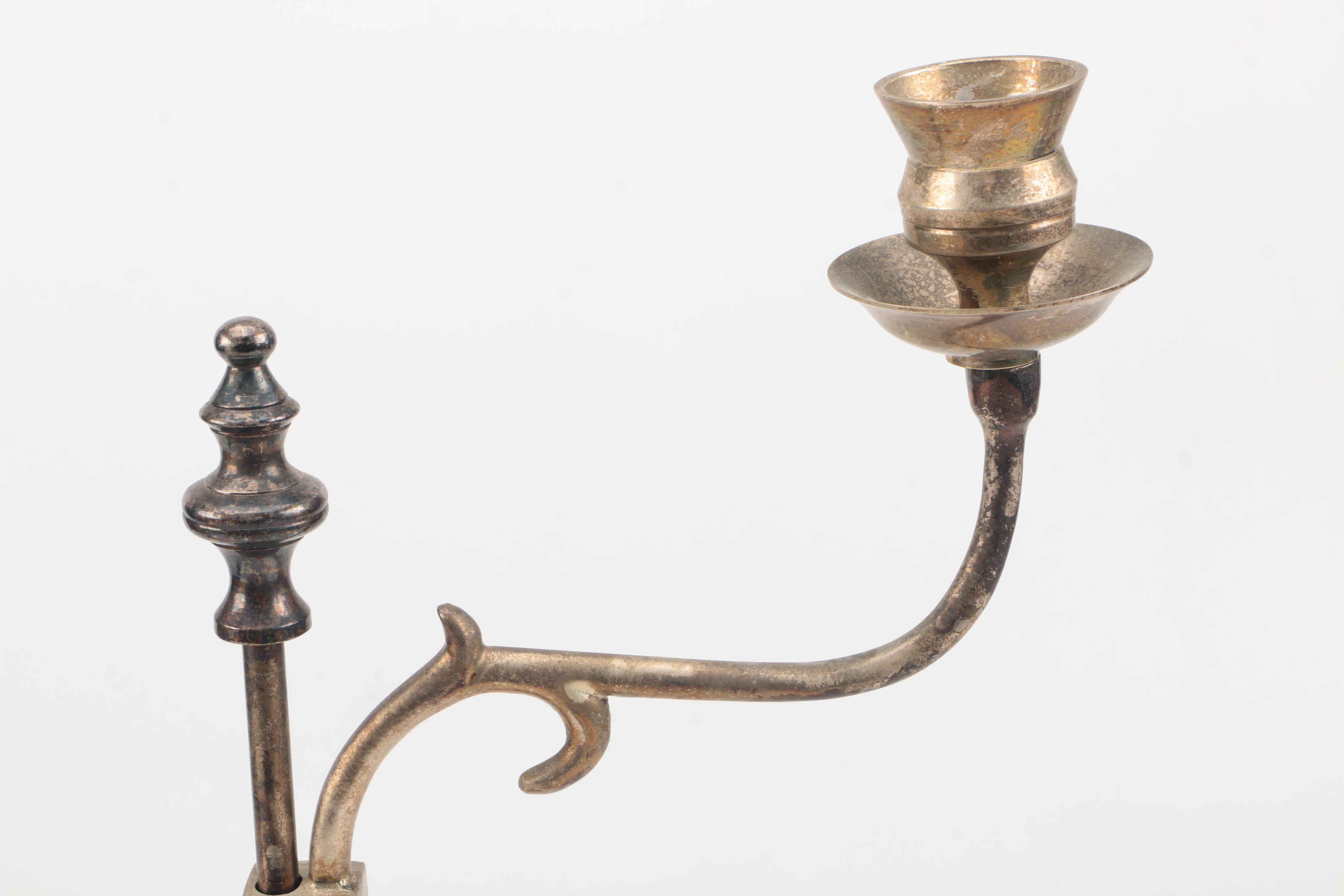 Adjustable Brass Candelabrum