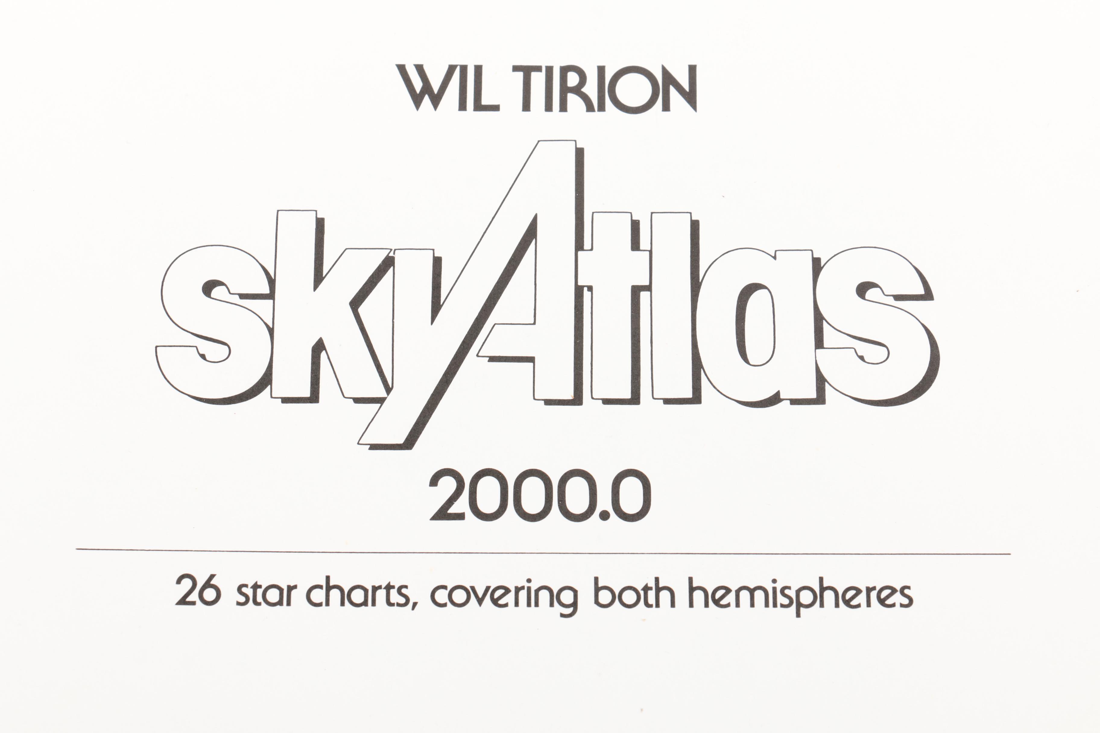 Wil Tirion Sky Atlas 2000.0 Desk Edition