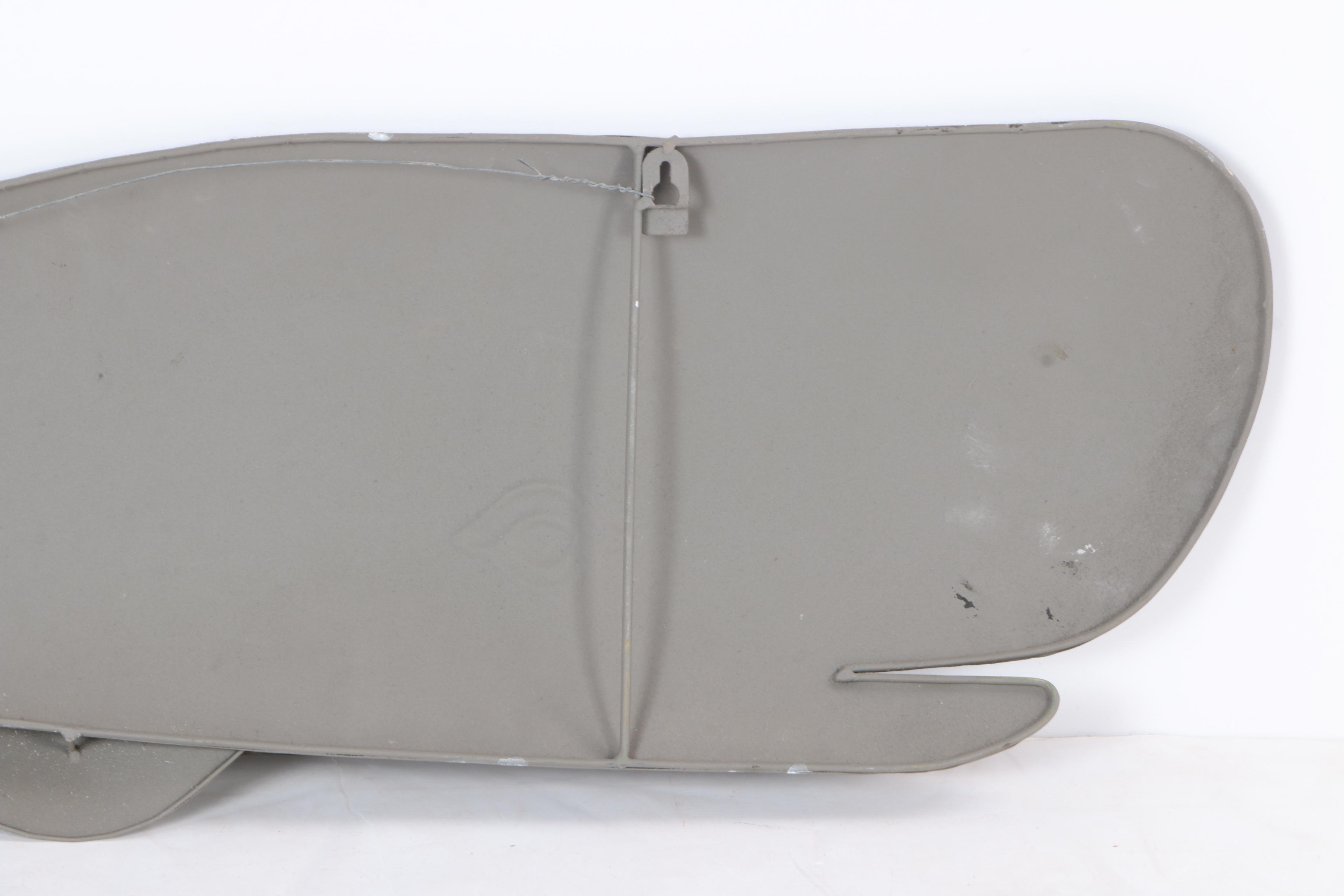 Metal Whale Wall Decor