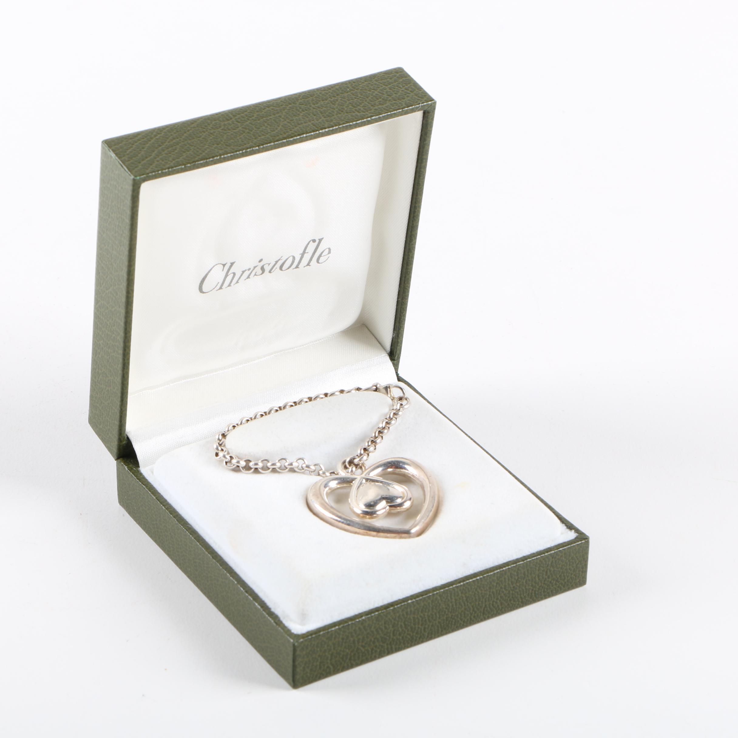 Christofle Coeur Key Holder
