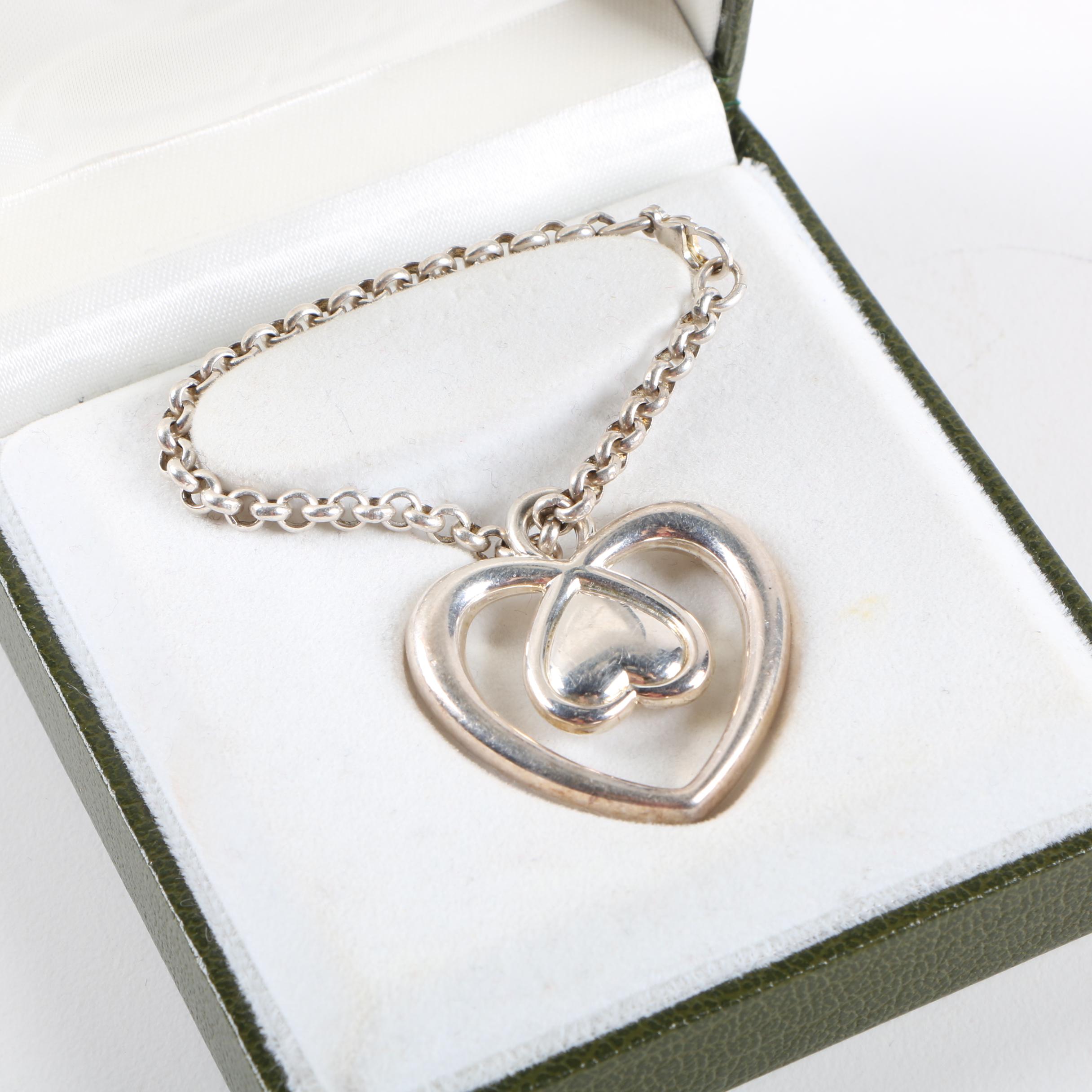 Christofle Coeur Key Holder