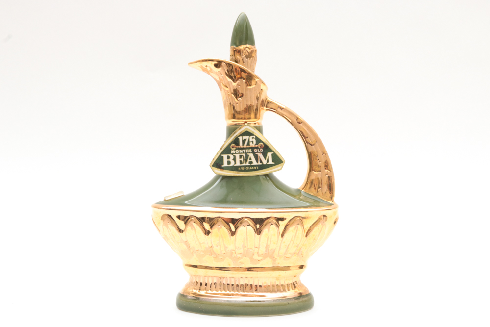 Vintage Jim Beam 175 Months Anniversary Decanter with Original Box