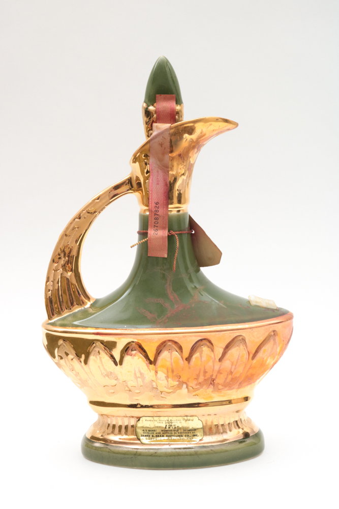 Vintage Jim Beam 175 Months Anniversary Decanter with Original Box