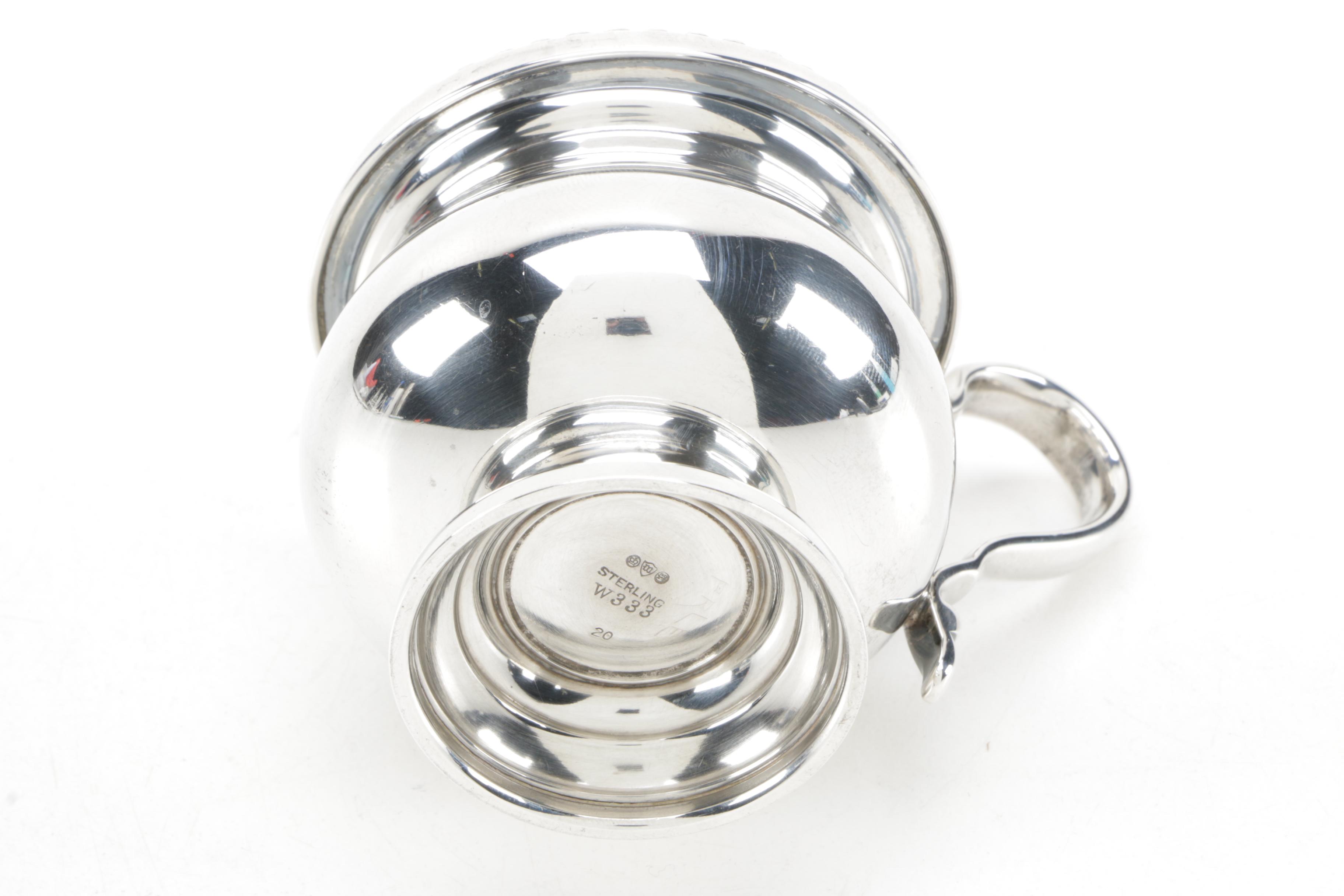 Watson Company Sterling Silver Jam Jar