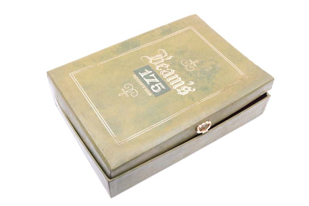 Vintage Jim Beam 175 Months Anniversary Decanter with Original Box