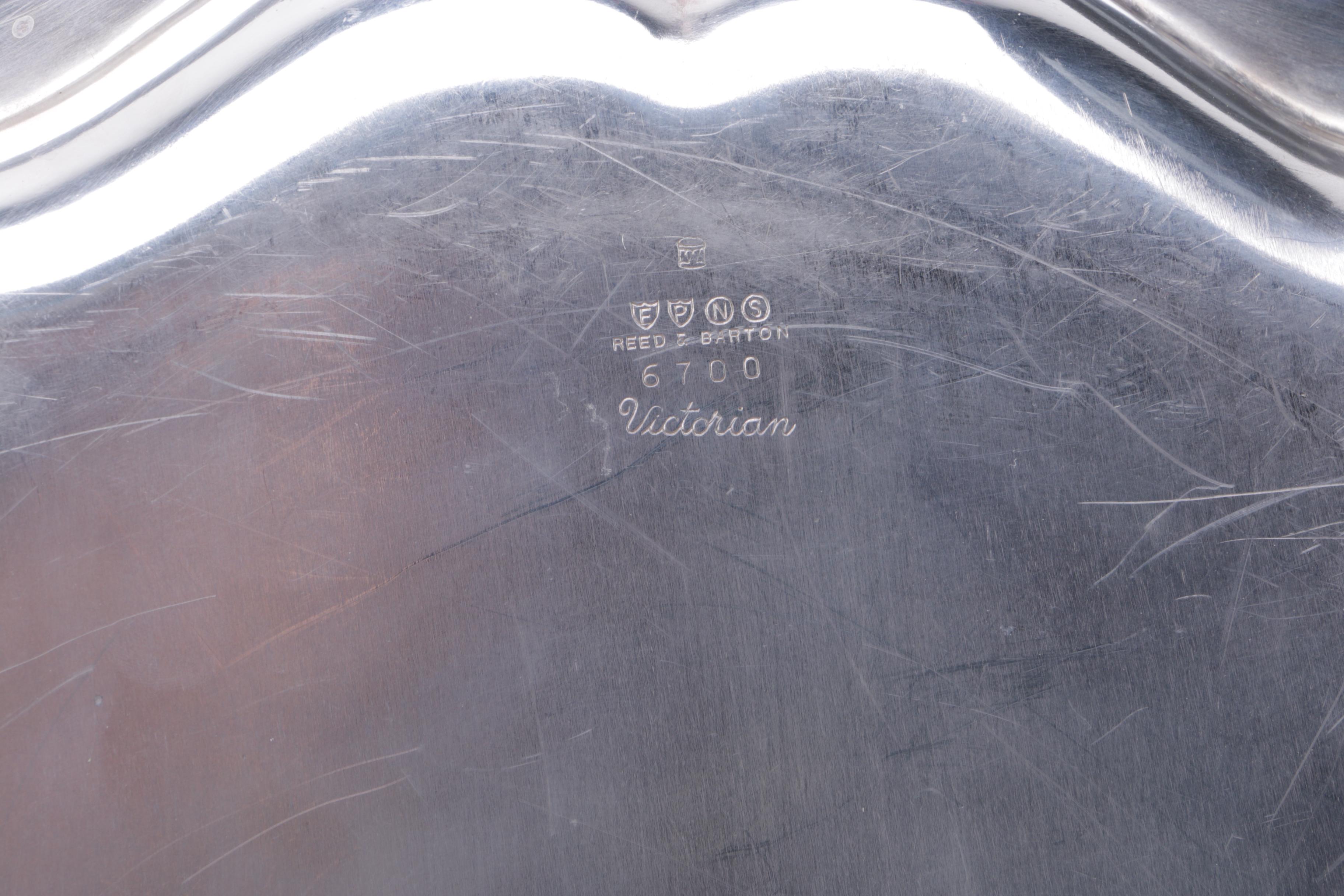 Reed & Barton "Victorian" Silver Plate Serving Trays and More