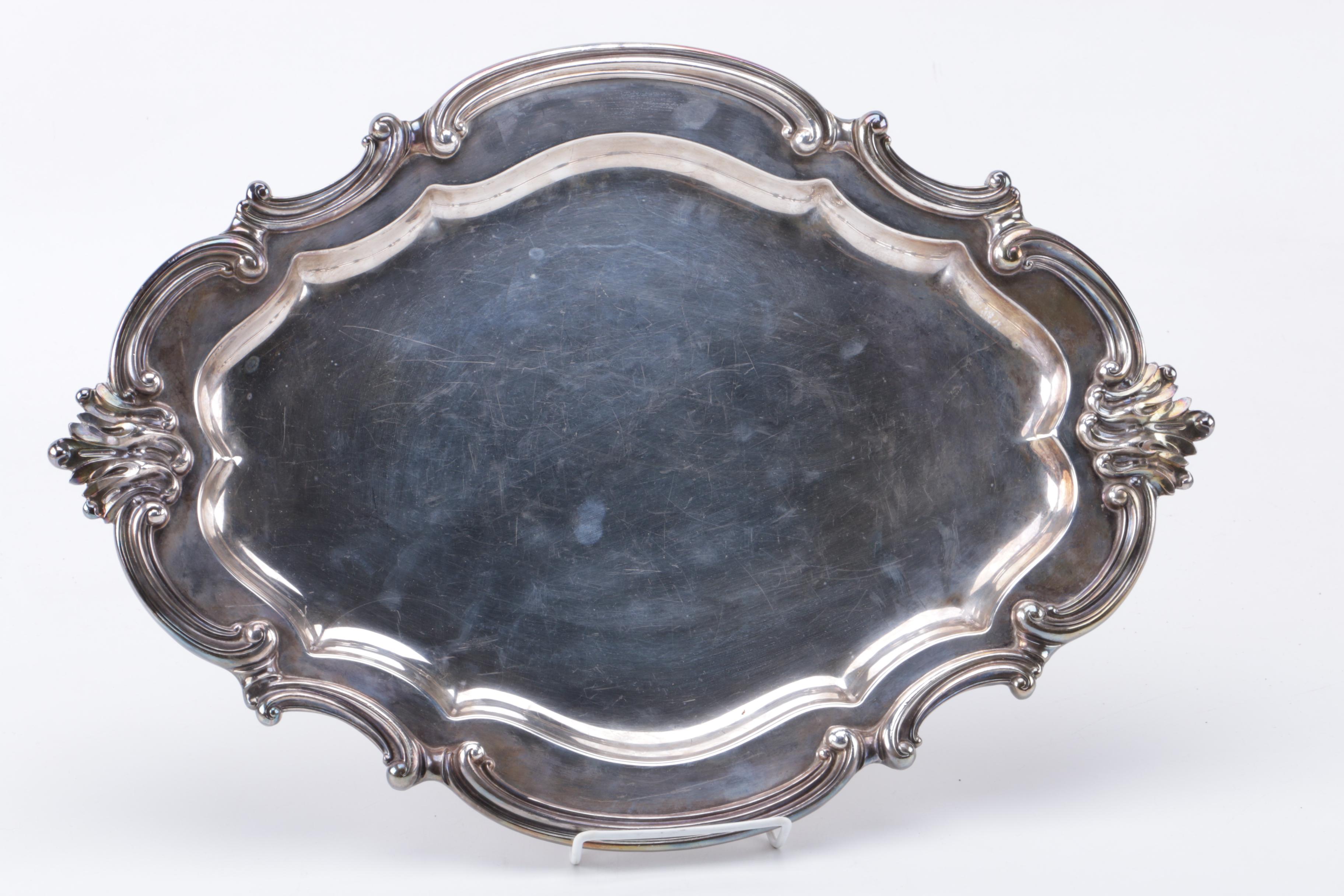 Reed & Barton "Victorian" Silver Plate Serving Trays and More