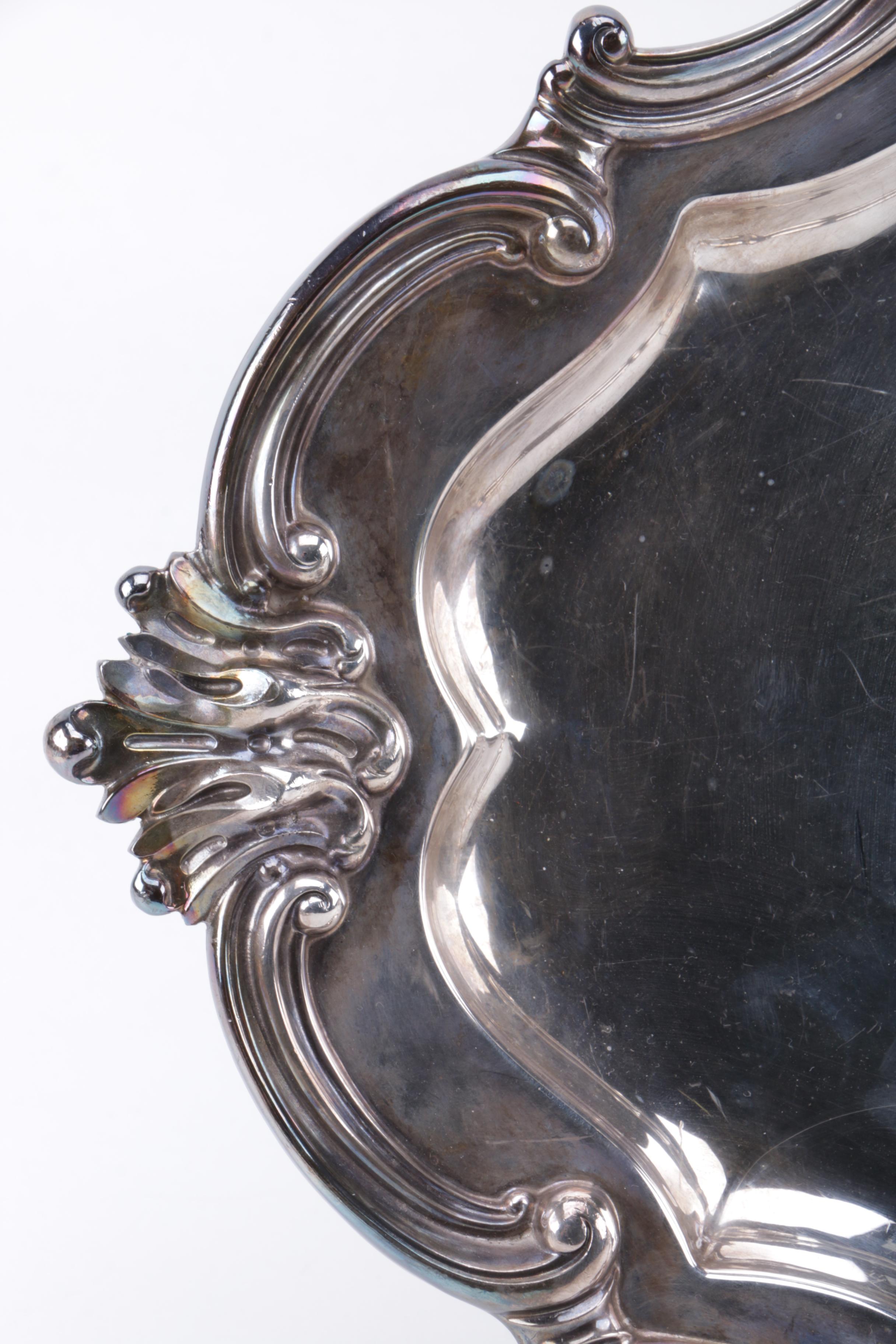 Reed & Barton "Victorian" Silver Plate Serving Trays and More