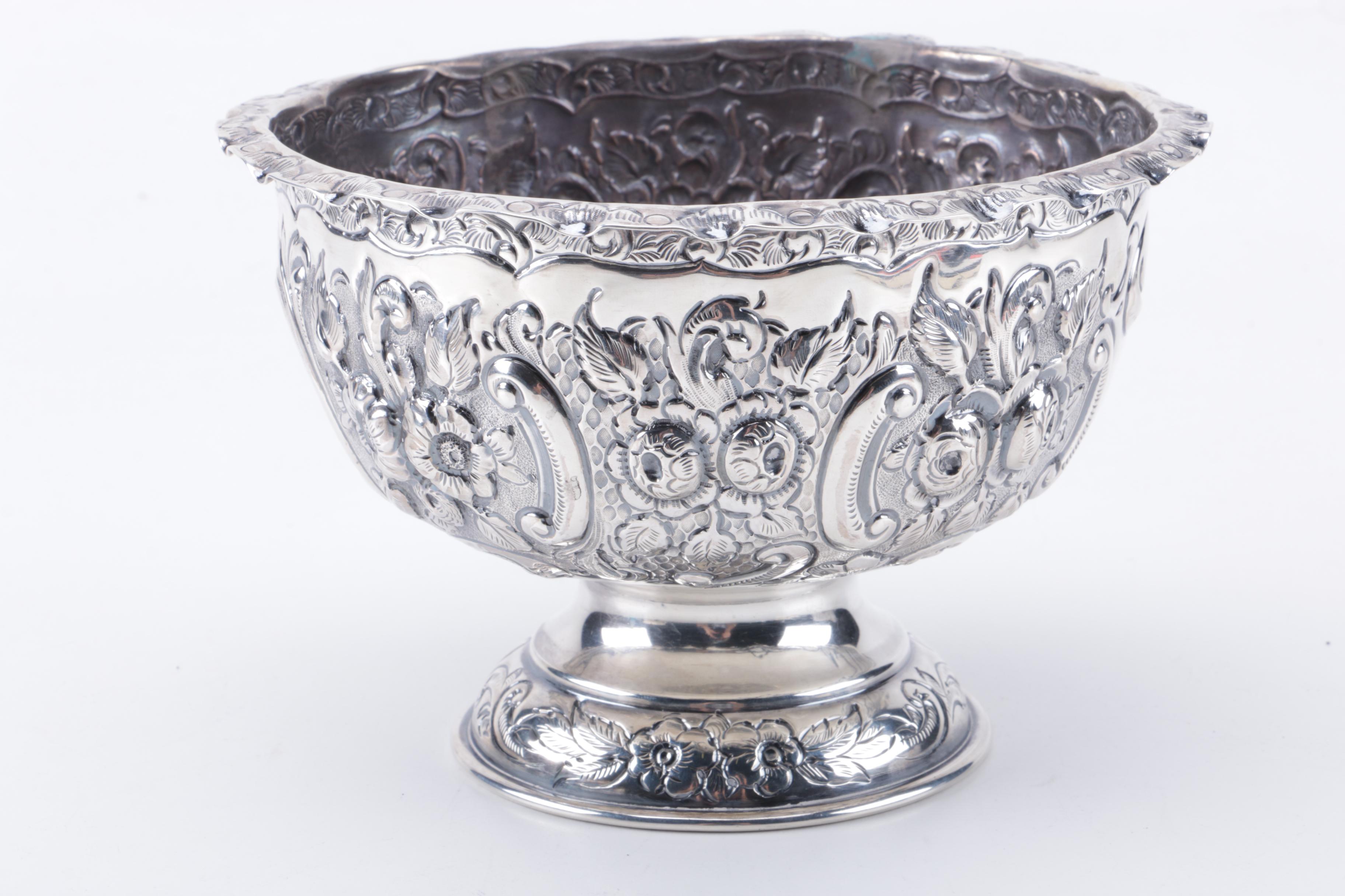 Reed & Barton "Victorian" Silver Plate Serving Trays and More