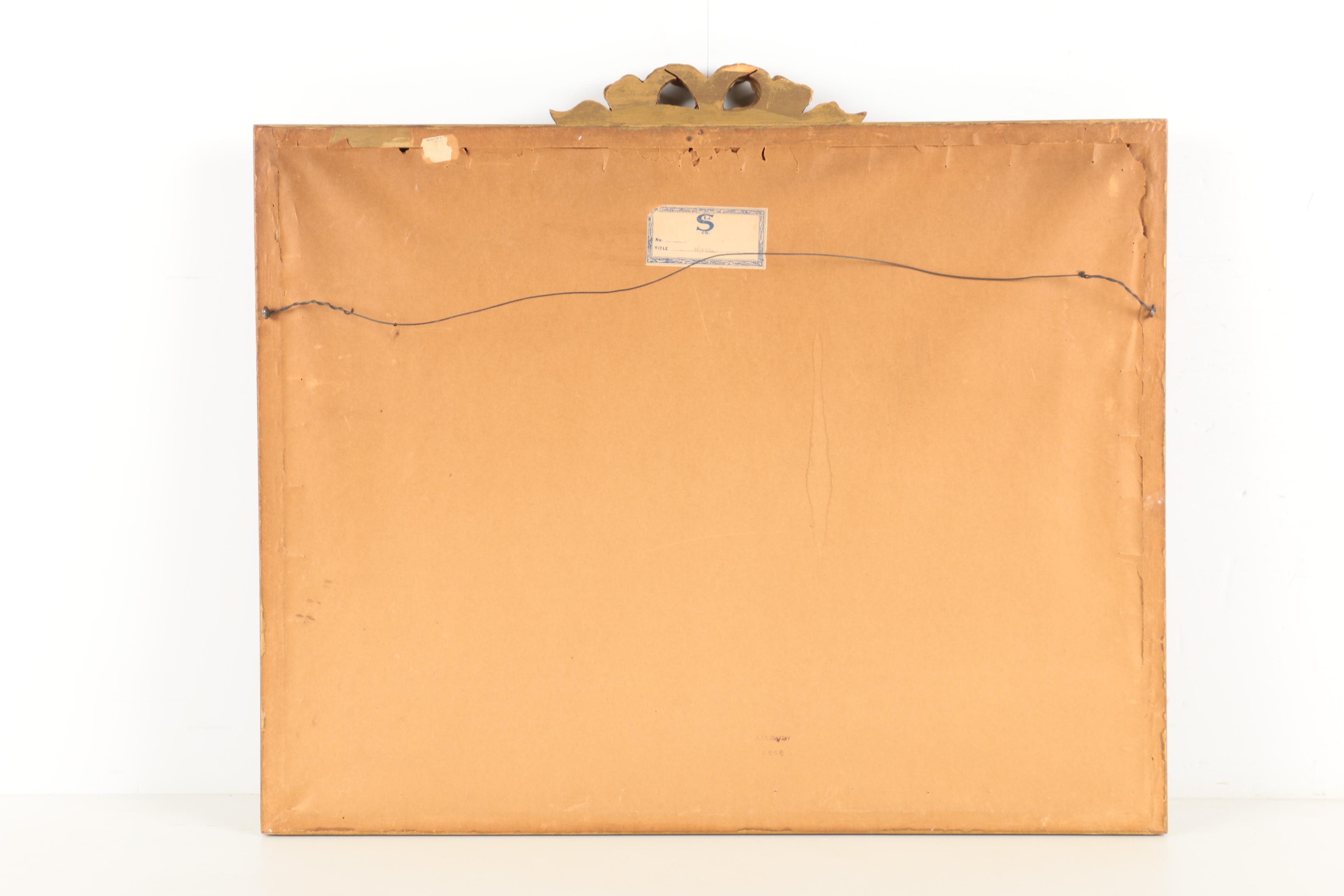 Aquatint after Vincent De Garcia Paredes "A Recital with Handel"