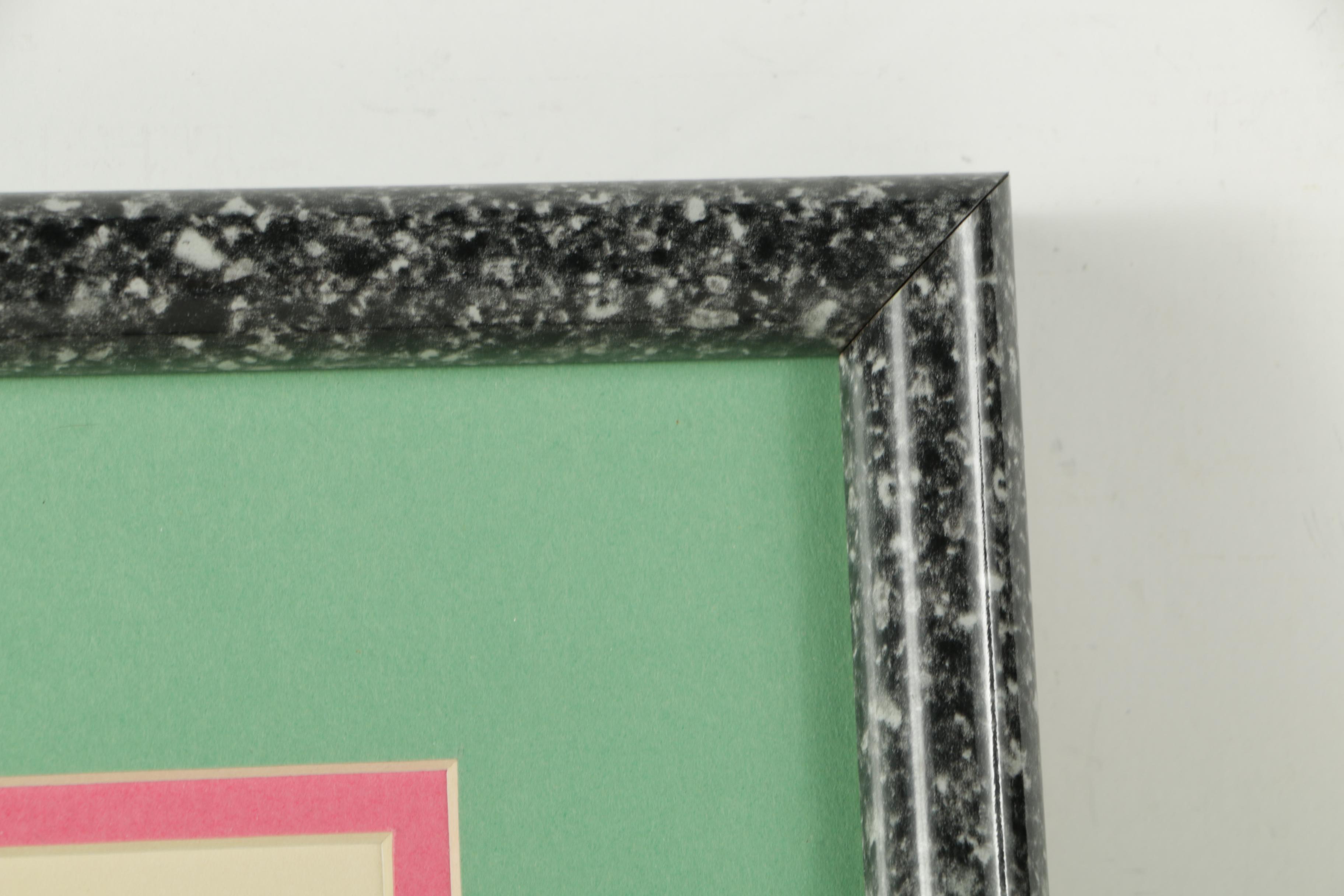 Bo Sterk Artist Proof Hand Colored Lithograph "Hurricane in Oz"