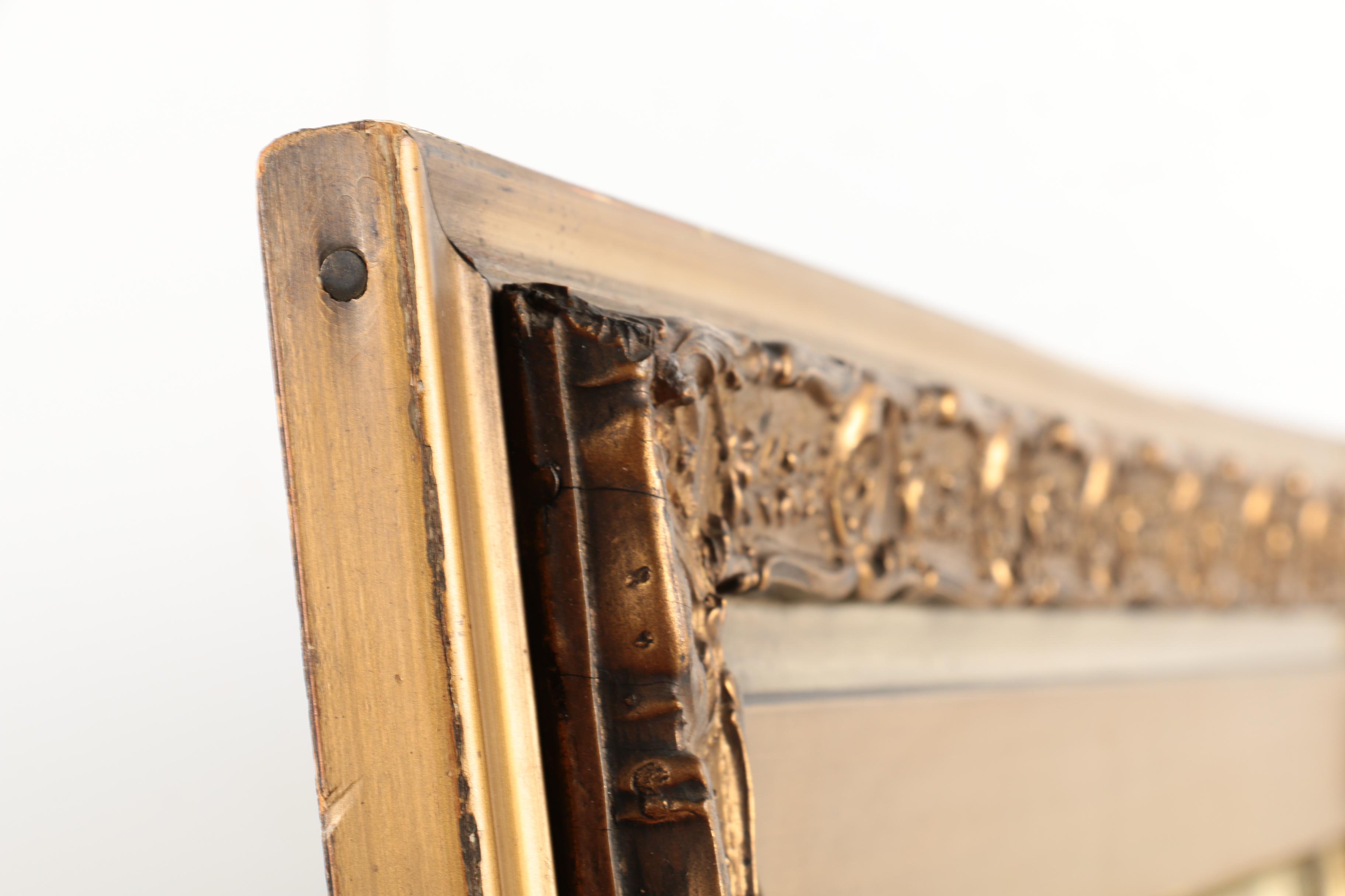 Offset Lithograph After a Colored Engraving "Maisons Rurales de Normandie"