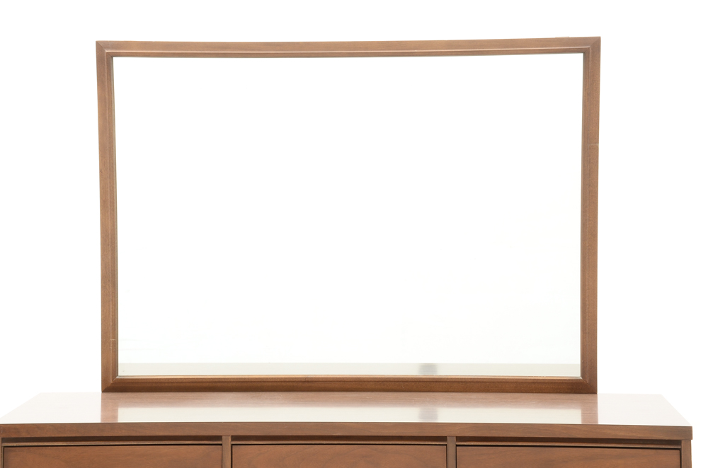 Mid Century Modern Chest of Drawers with Mirror