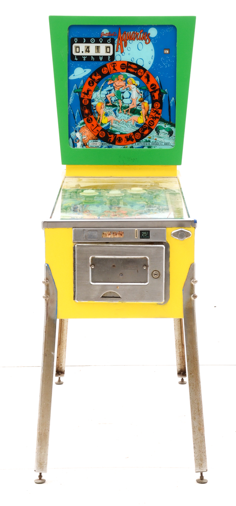 1970 Gottlieb "Aquarius" Zodiac Theme Pinball Machine