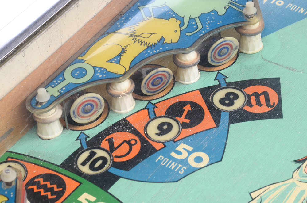 1970 Gottlieb "Aquarius" Zodiac Theme Pinball Machine