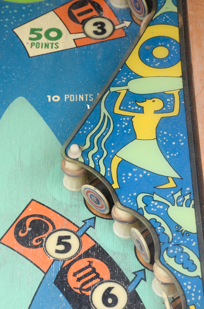 1970 Gottlieb "Aquarius" Zodiac Theme Pinball Machine