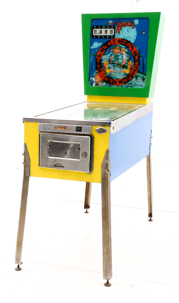 1970 Gottlieb "Aquarius" Zodiac Theme Pinball Machine