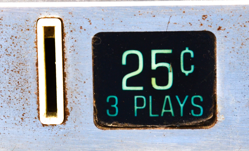 1970 Gottlieb "Aquarius" Zodiac Theme Pinball Machine