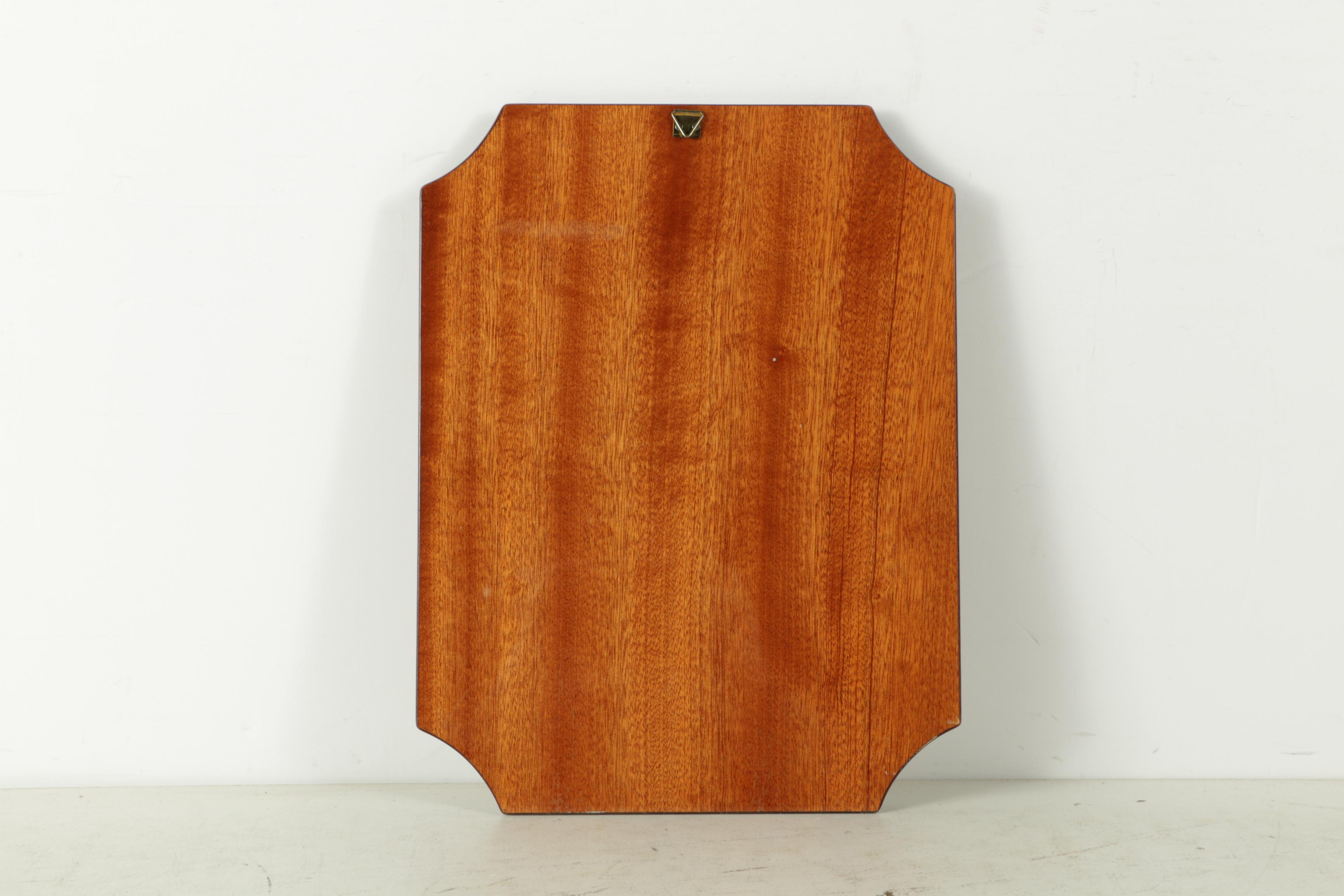 Stained Wood Collage of Gondola on a Canal