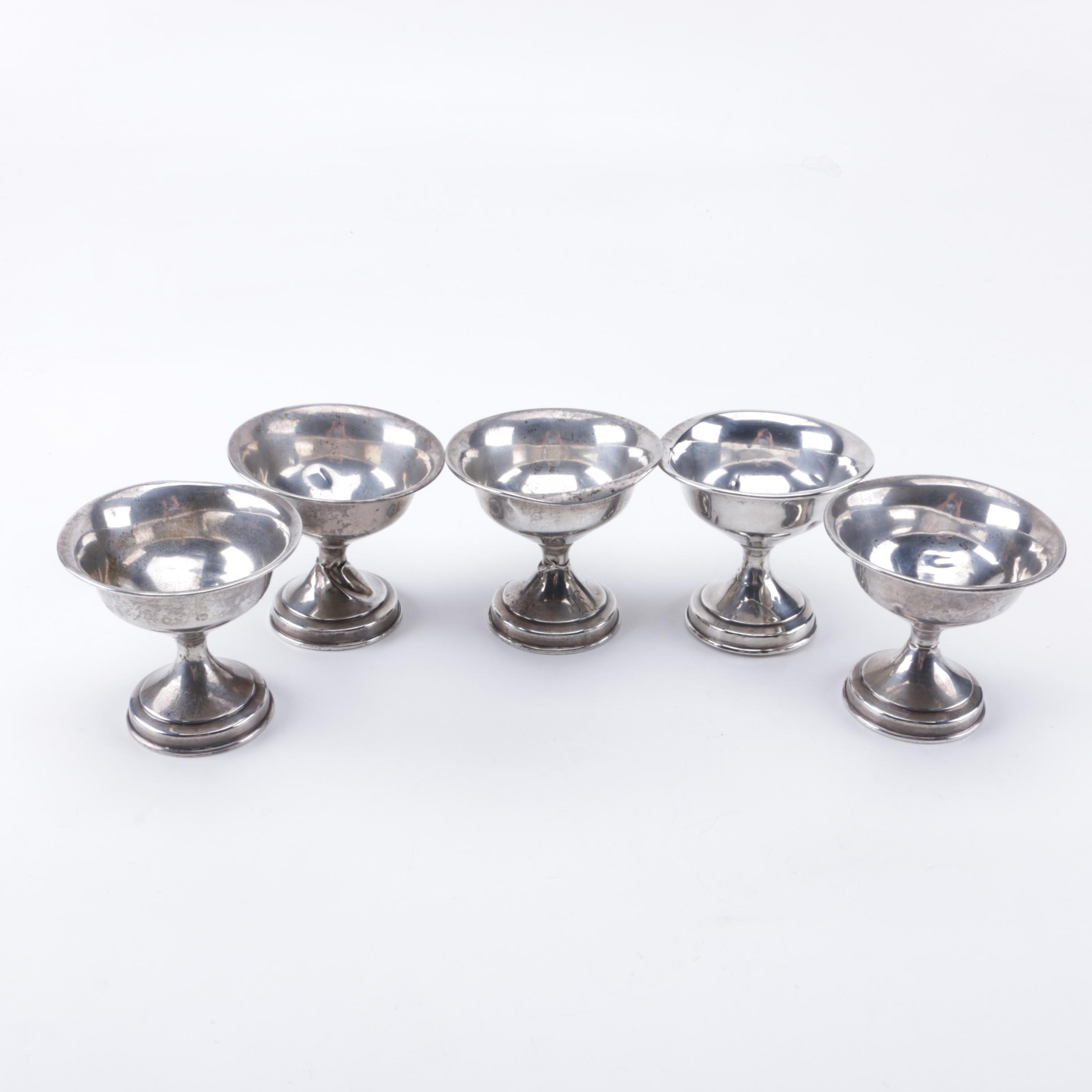 Weighted Sterling Silver Champagne Coupes