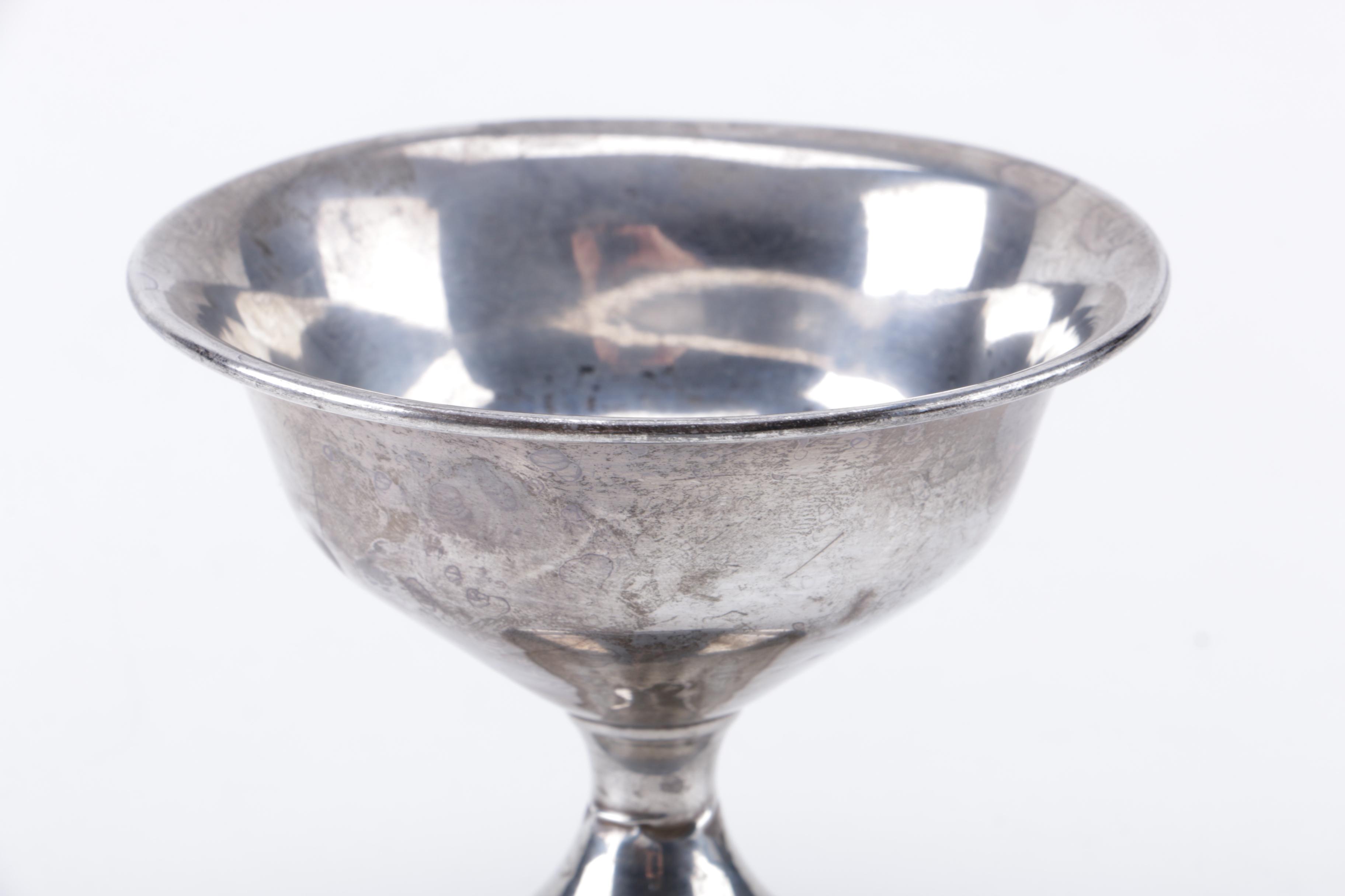 Weighted Sterling Silver Champagne Coupes