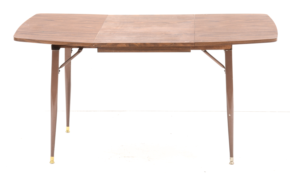 Mid Century Modern Drop-Leaf Table and Chairs