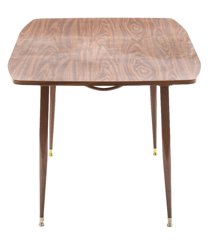 Mid Century Modern Drop-Leaf Table and Chairs