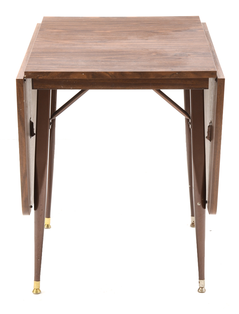 Mid Century Modern Drop-Leaf Table and Chairs