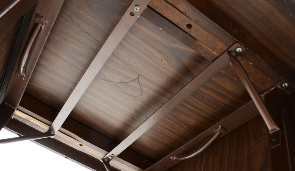 Mid Century Modern Drop-Leaf Table and Chairs