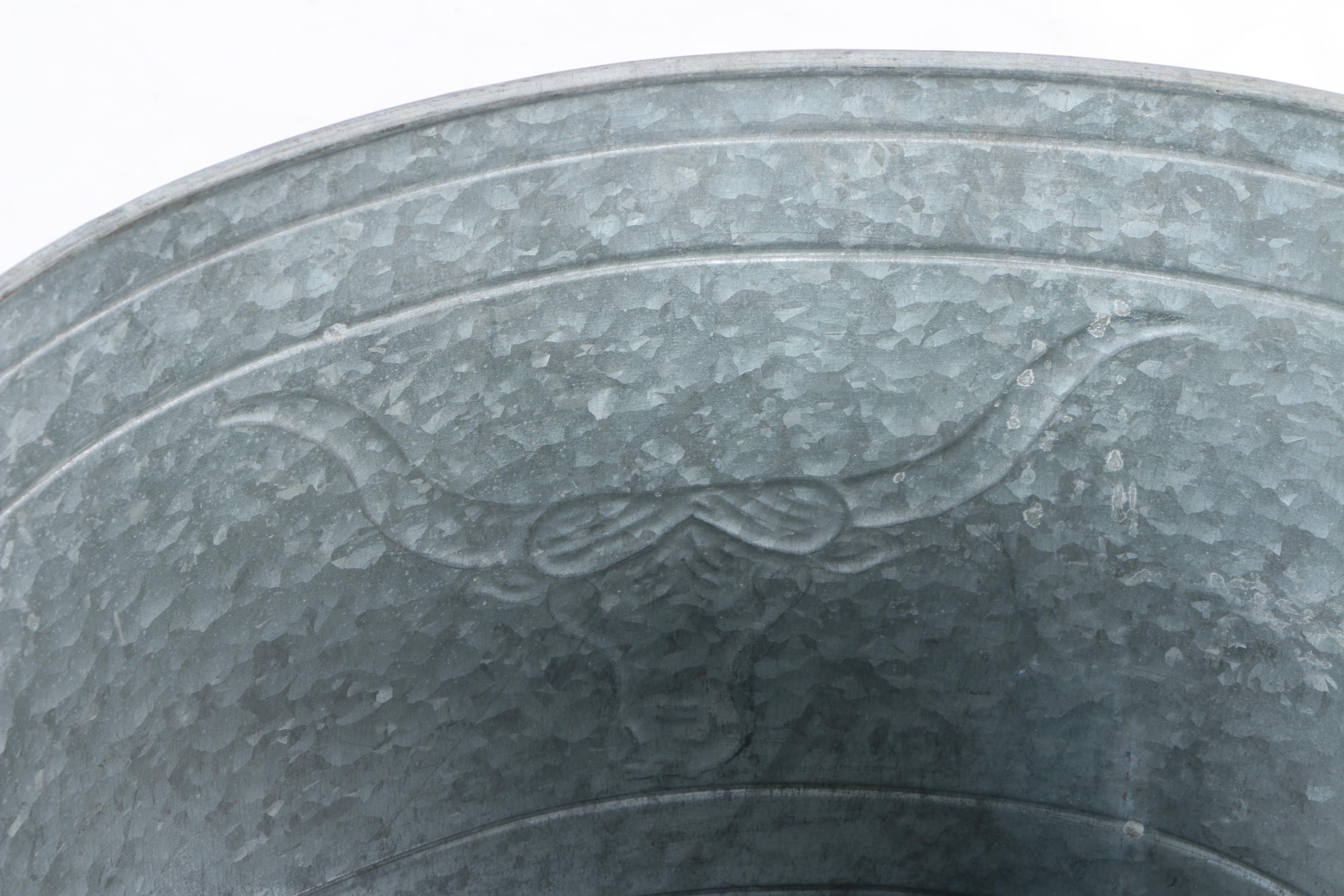 Galvanized Metal Tubs