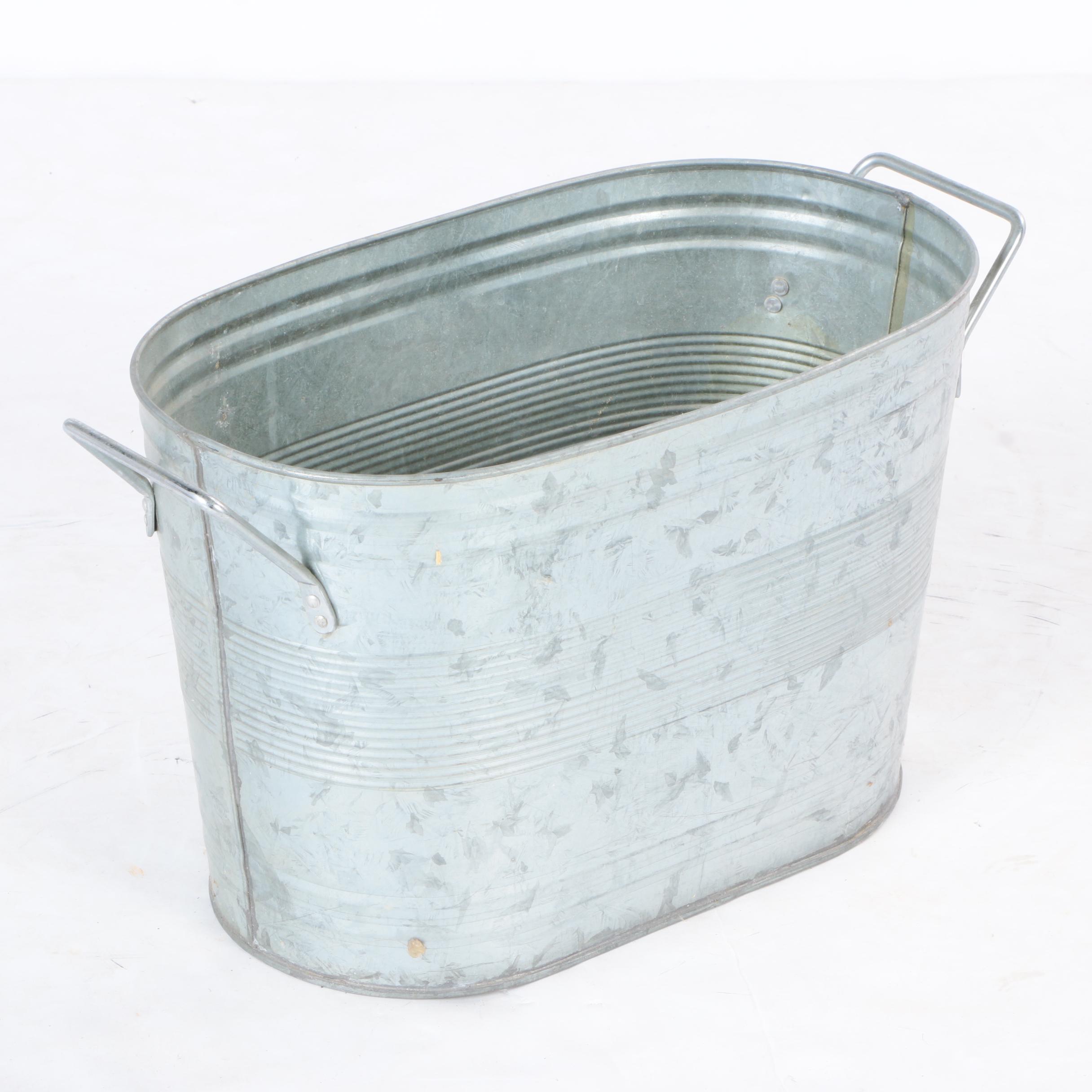 Galvanized Metal Tubs
