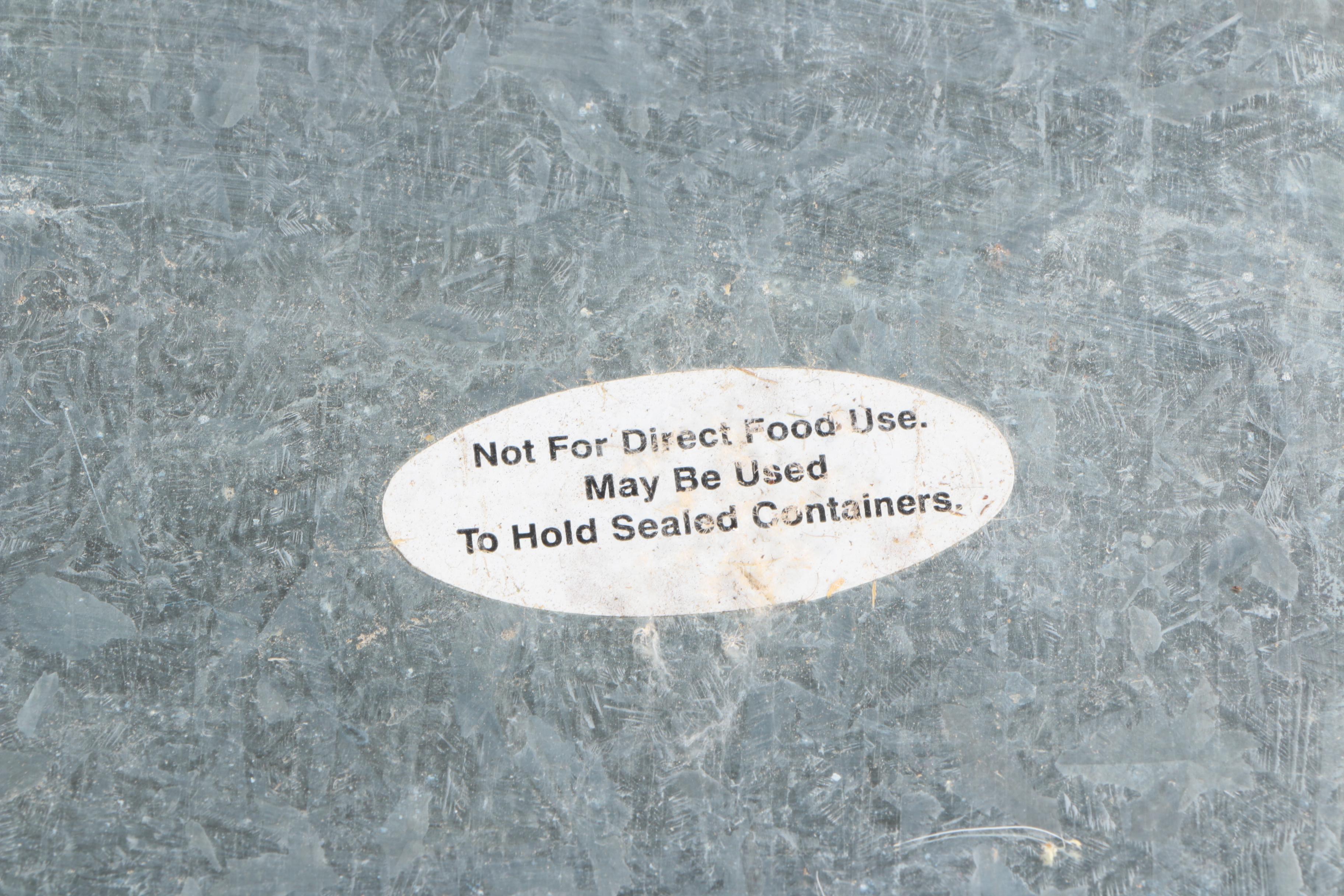 Galvanized Metal Tubs