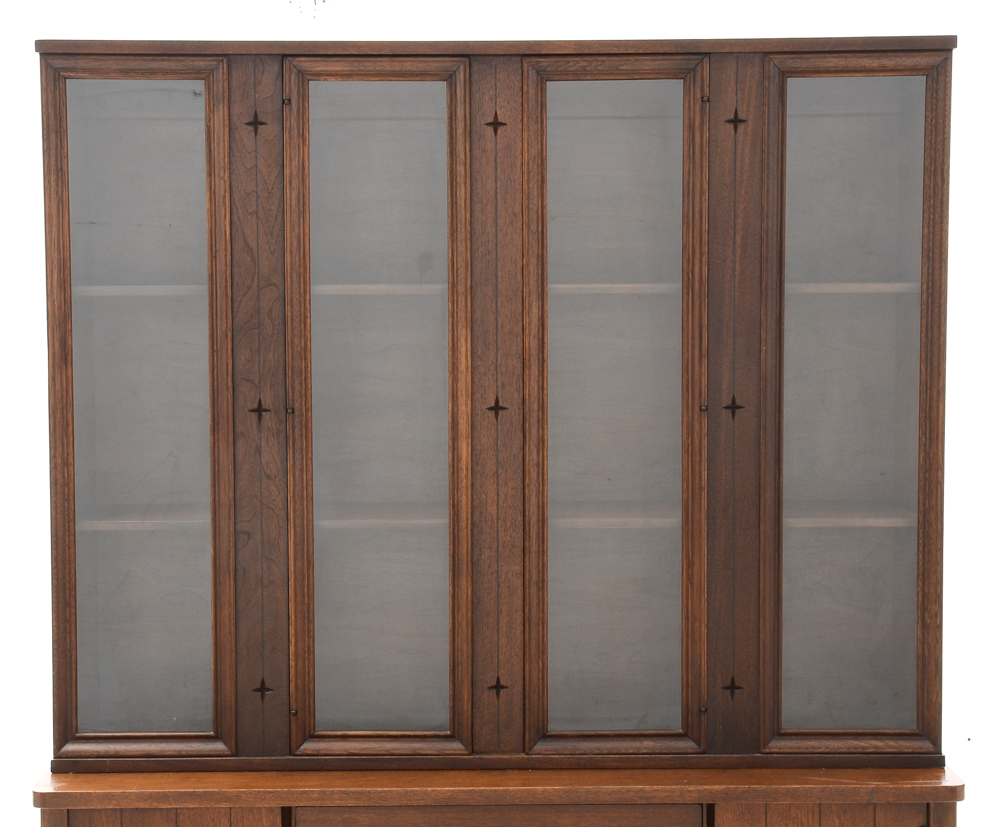 Mid Century Modern China Cabinet by Broyhill
