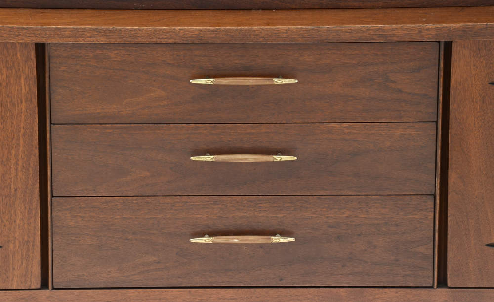 Mid Century Modern China Cabinet by Broyhill