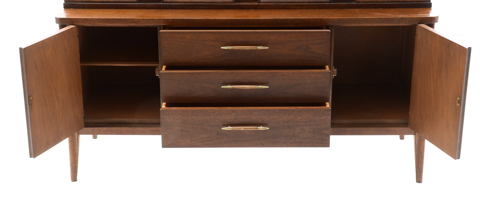 Mid Century Modern China Cabinet by Broyhill