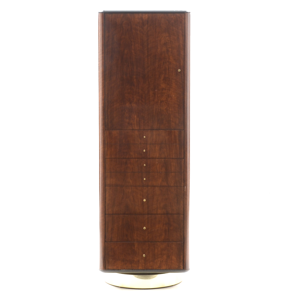 Mid Century Modern Rotating Wardrobe by Drexel