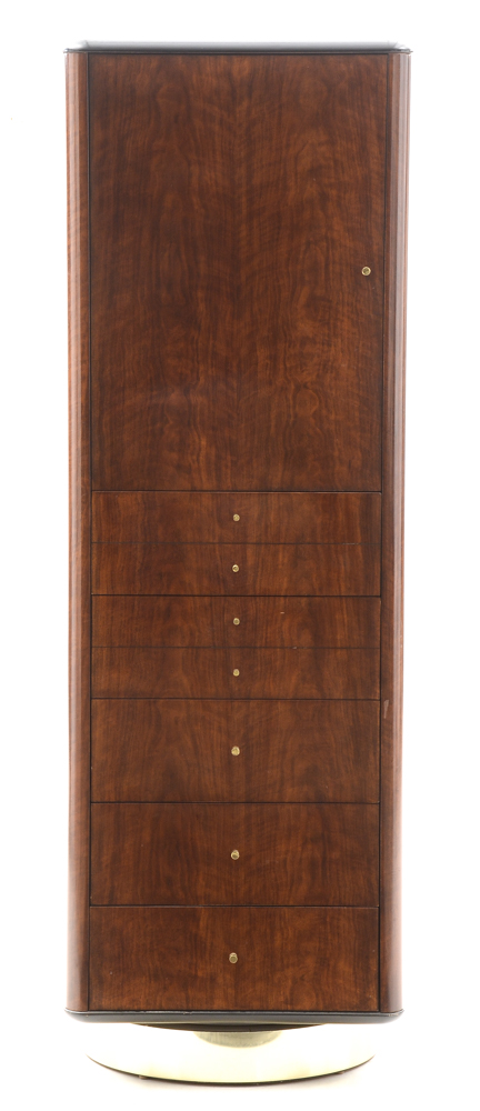Mid Century Modern Rotating Wardrobe by Drexel