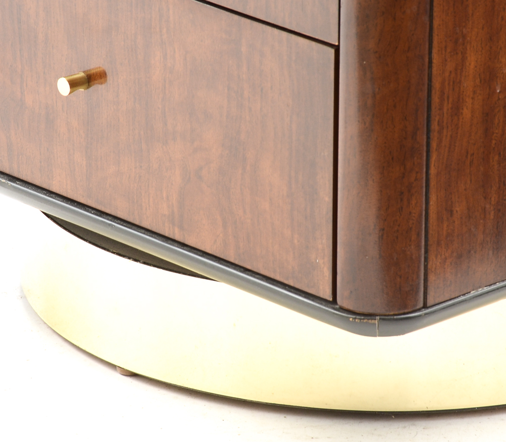 Mid Century Modern Rotating Wardrobe by Drexel