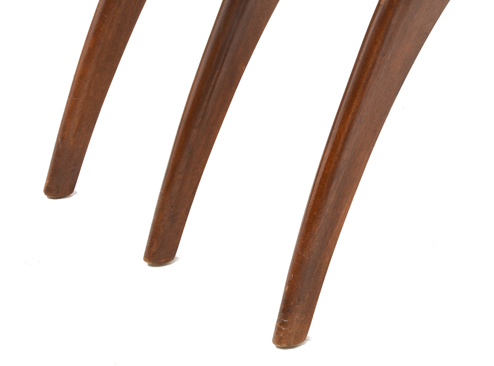 Mid Century Modern Drop Leaf Table with Chairs